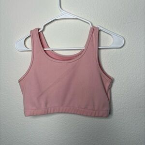 Pink Soft Crop Top